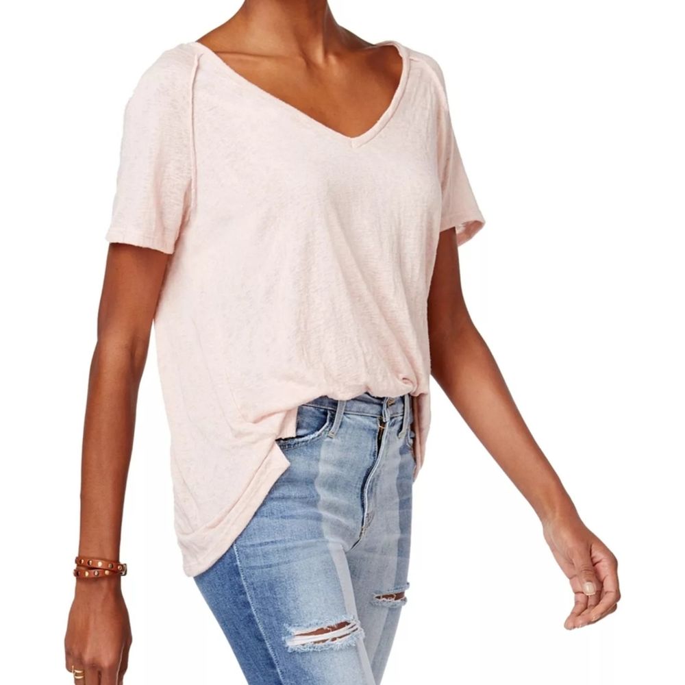 Project Social T Emmylou Tee Cameo Rose Oversized